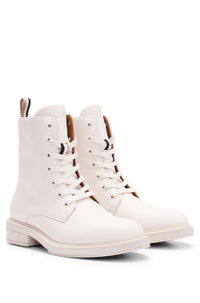Vapliso ballerinas in leather - Open White