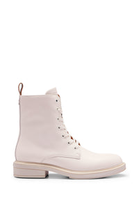 Vapliso ballerinas in leather - Open White