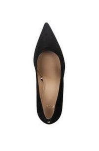 Janet leather court shoes - Black