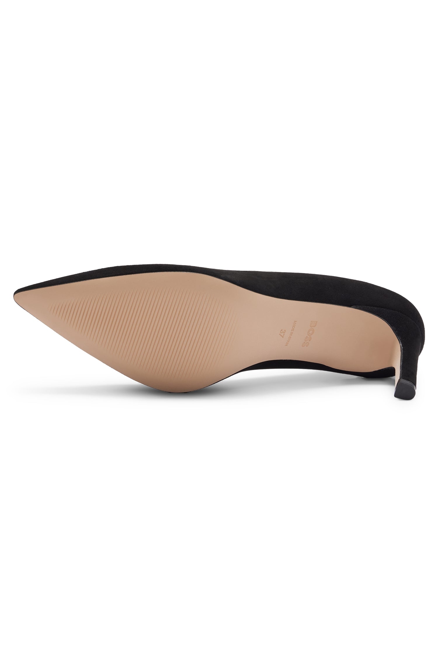 Janet leather court shoes - Black