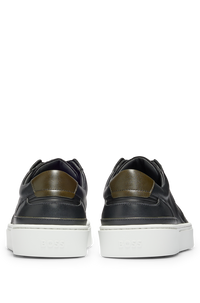 Gary leather trainers - Black