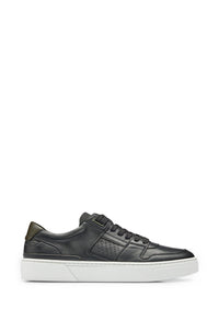 Gary leather trainers - Black