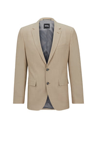 Veste de costume Jasper en laine mélangée - Open White