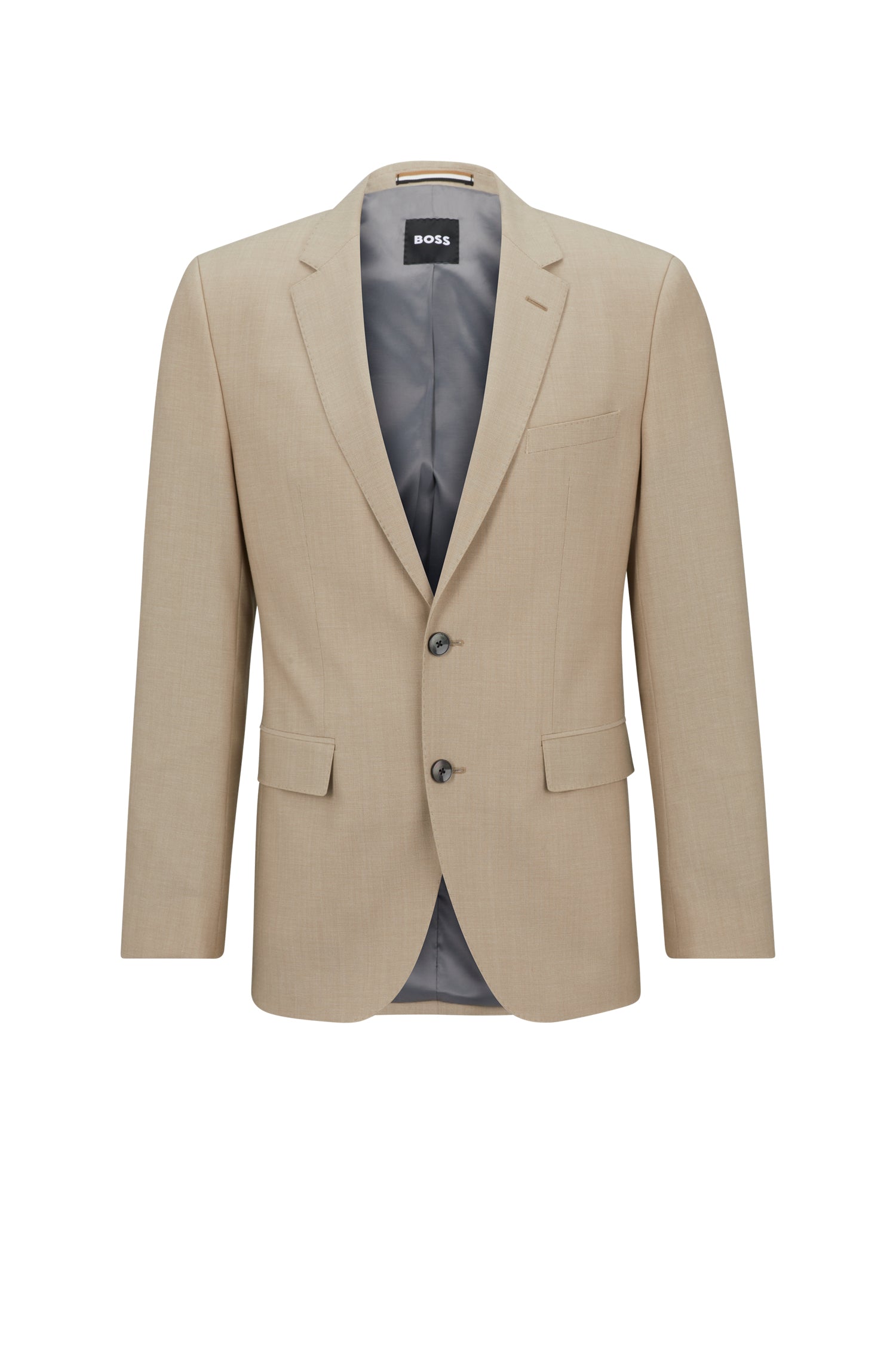 Veste de costume Jasper en laine mélangée - Open White