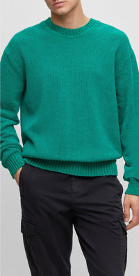Korduroy jumper - Dark Green
