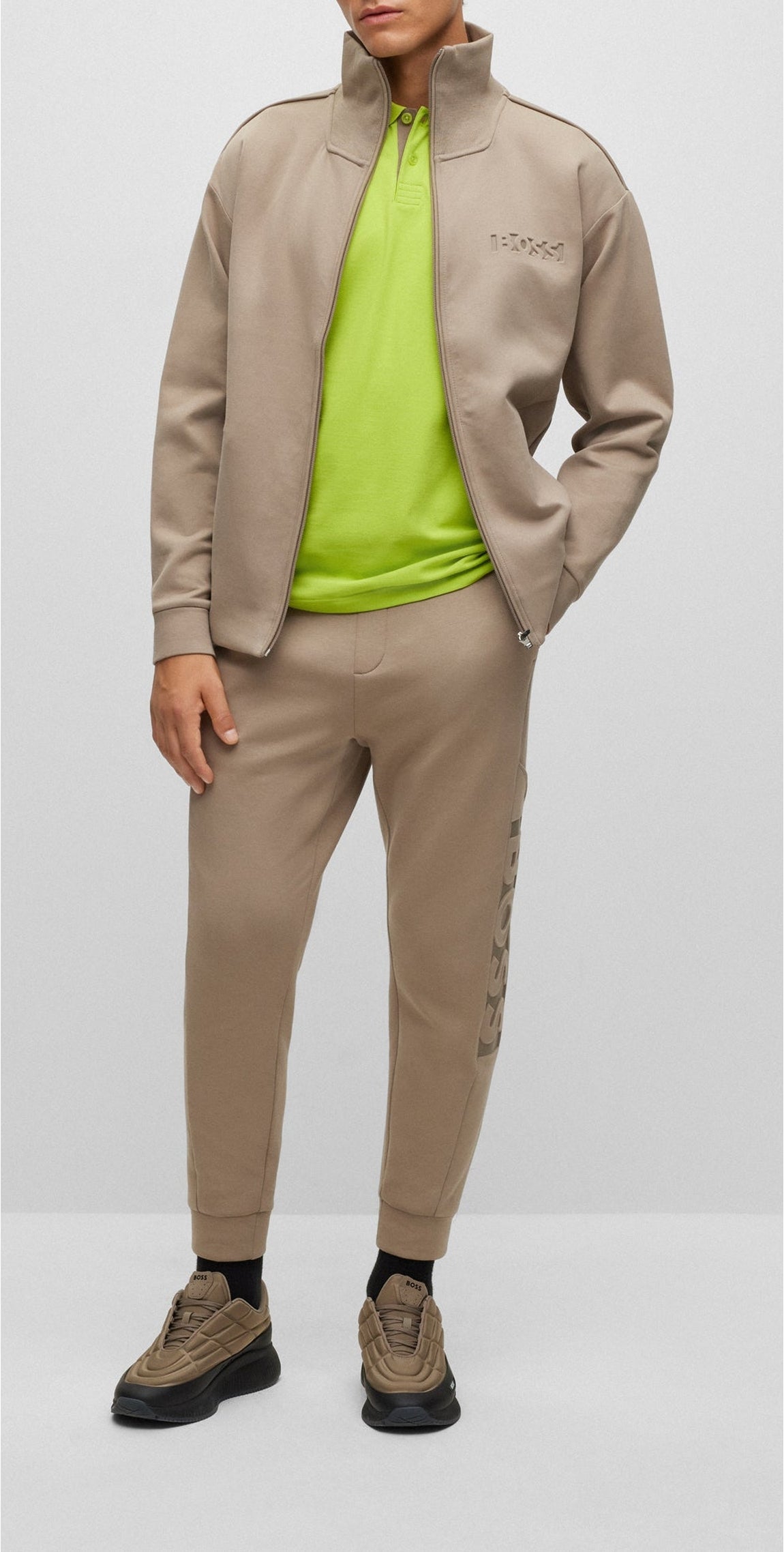 Sweatshirt Selwyn - Light & Pastel Green