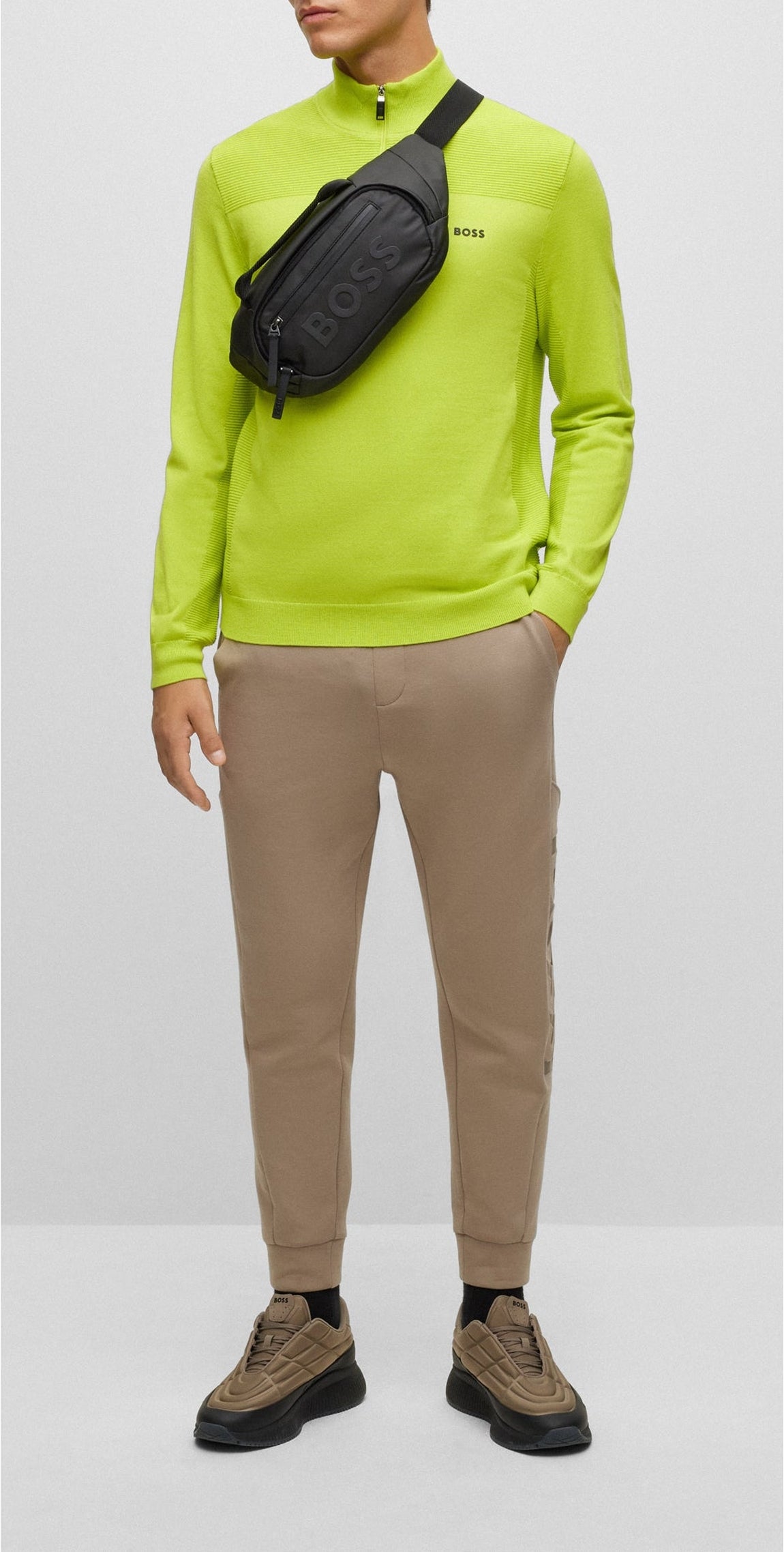 Helwyn Trousers - Light & Pastel Green
