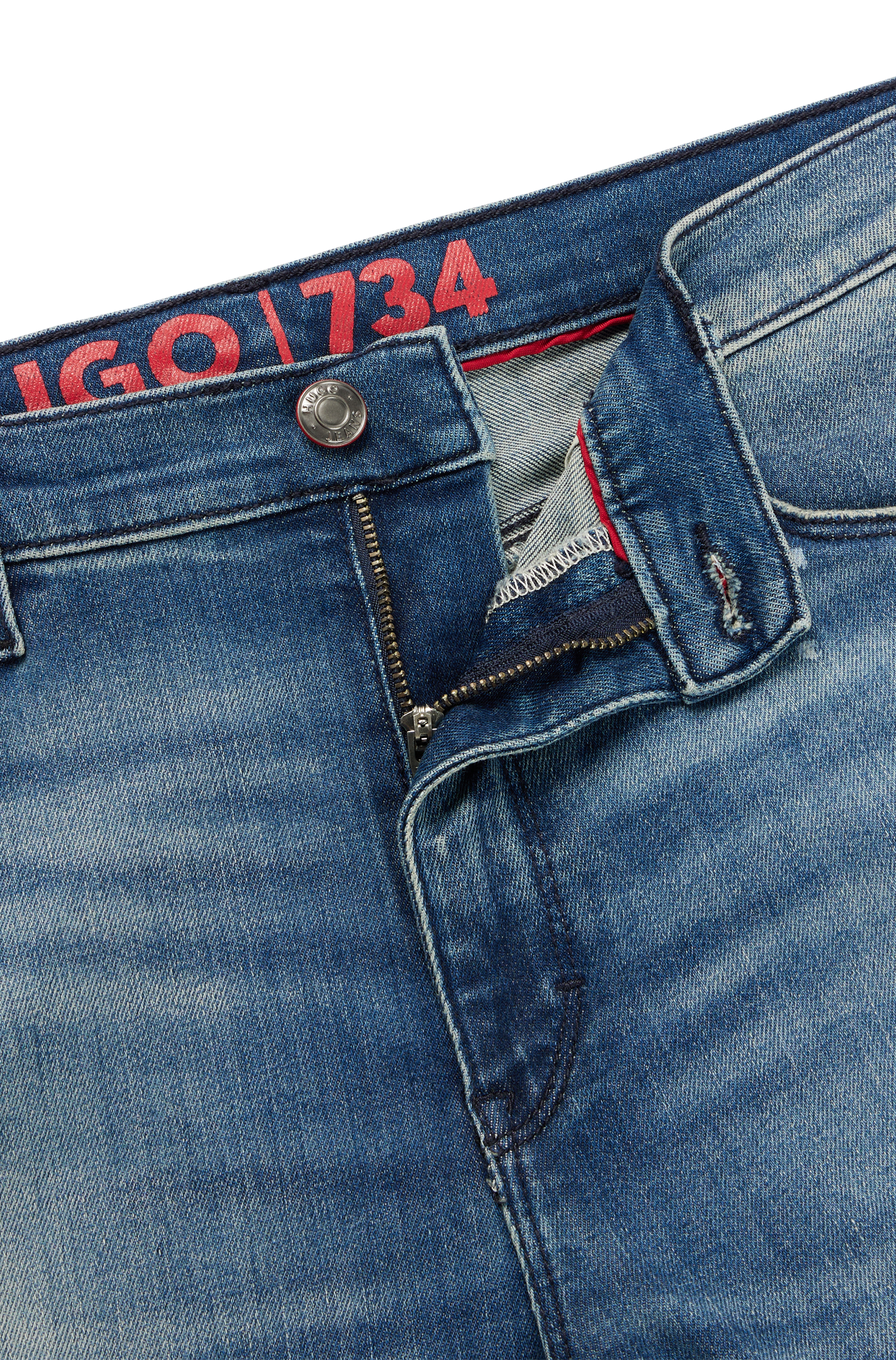 BRIGHT BLUE // JEANS HUGO 734
