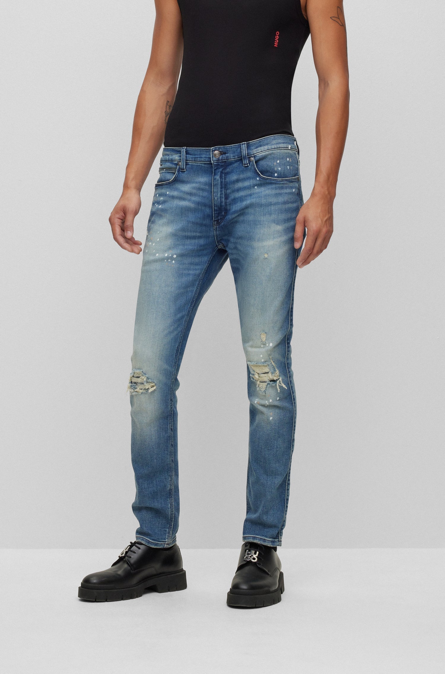 BRIGHT BLUE // JEANS HUGO 734