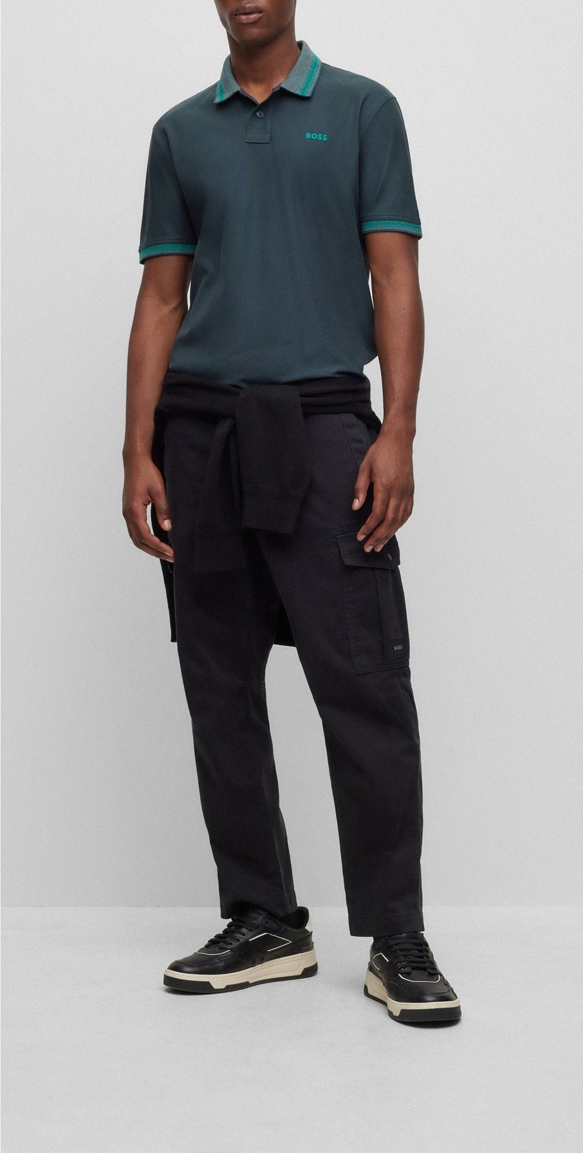 Polo Peglitchknit - Open Green