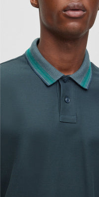 Polo Peglitchknit - Open Green