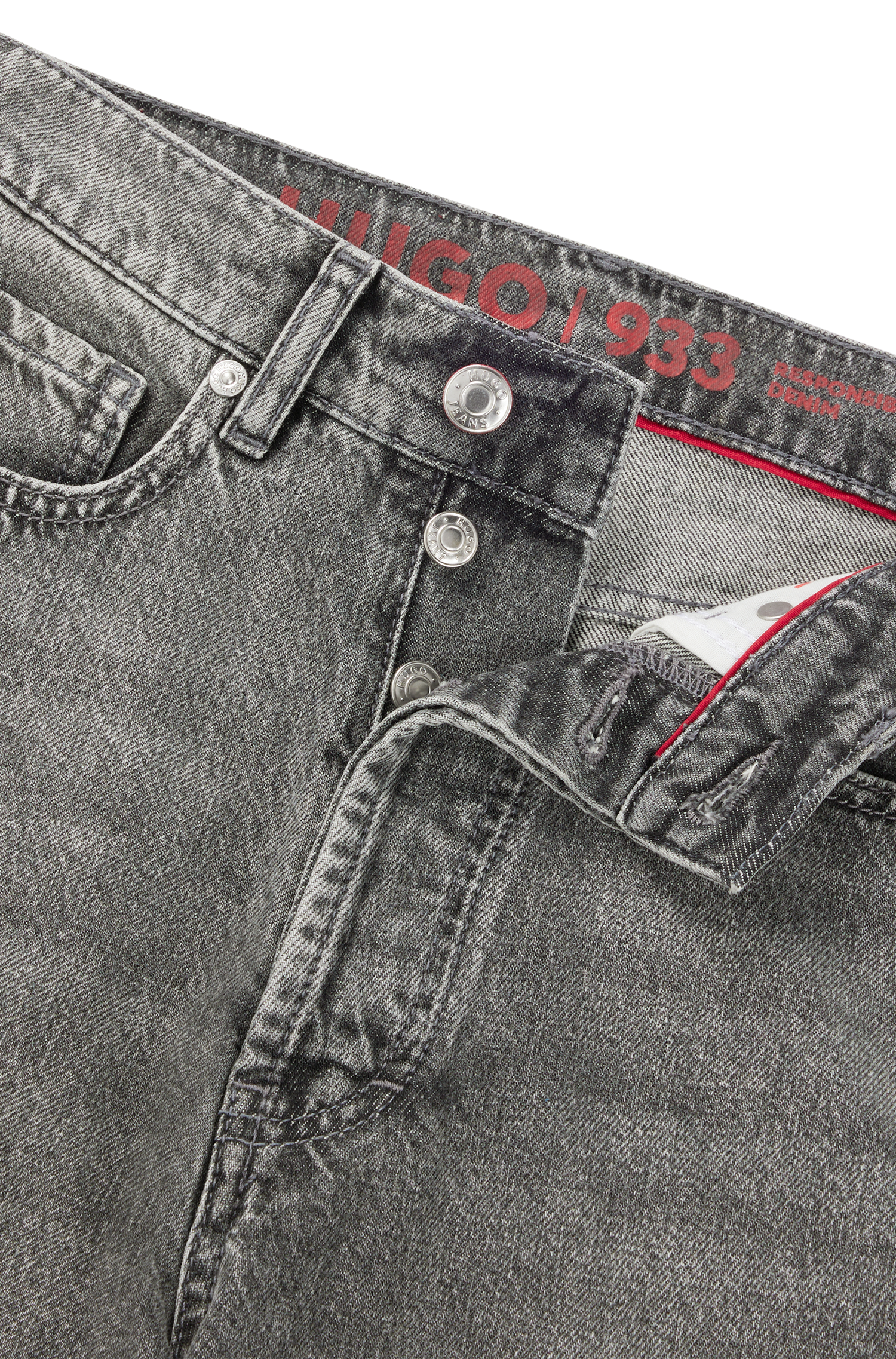 MEDIUM GREY // JEANS 933