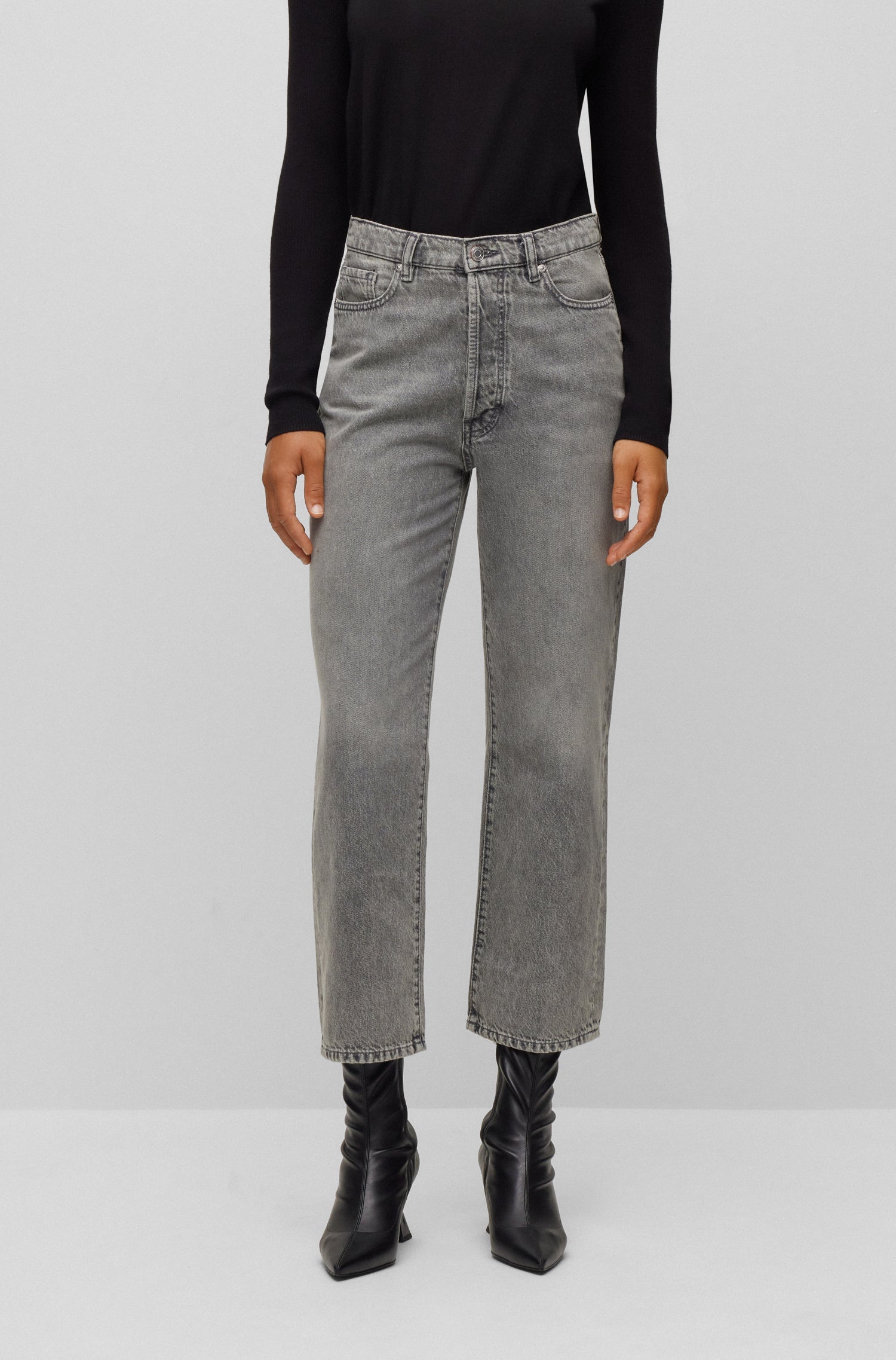 MEDIUM GREY // JEANS 933