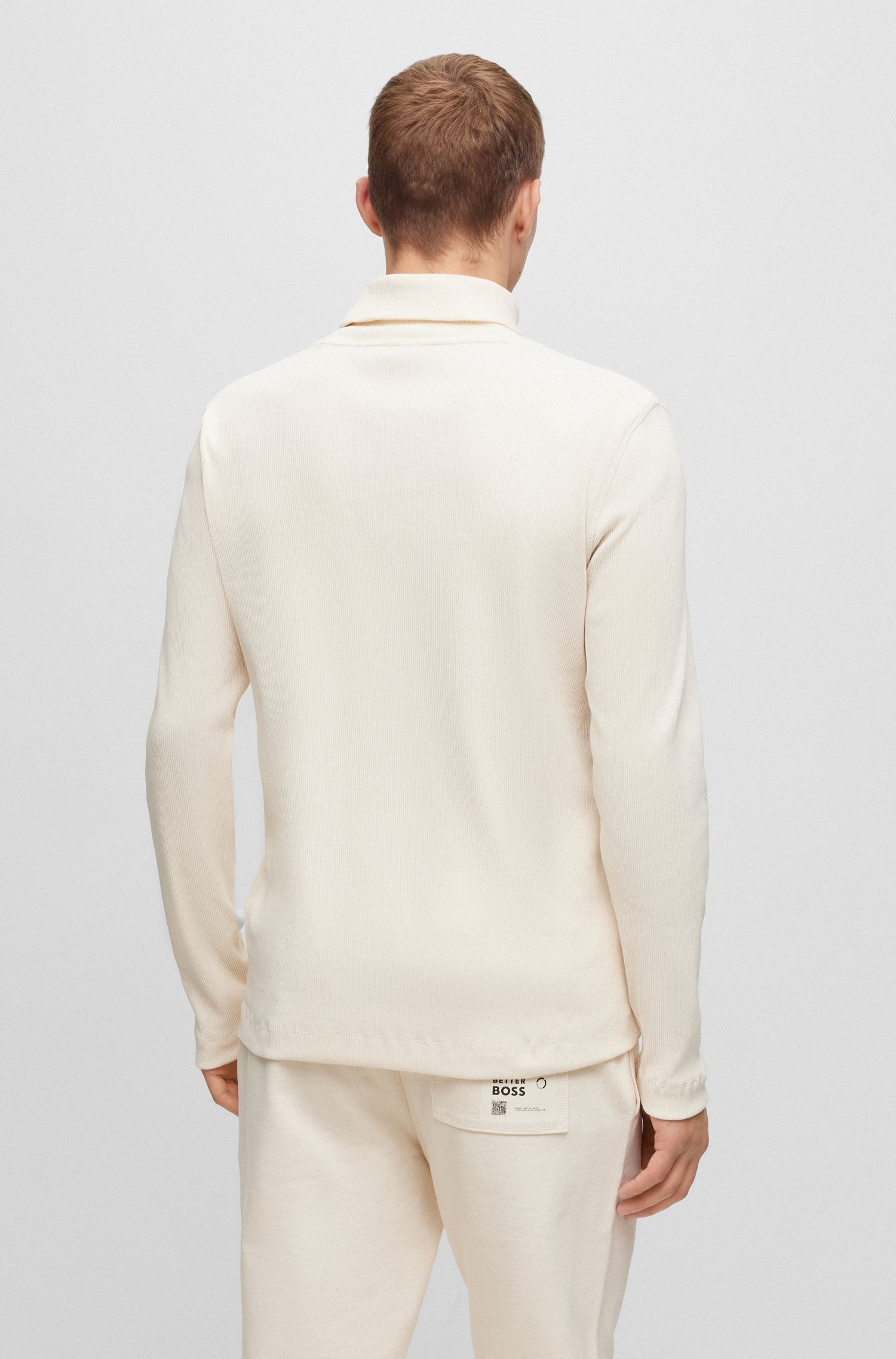 LIGHT BEIGE // JERSEY T_ROLLCIRCULAR