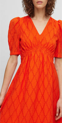 BRIGHT ORANGE // DAY DRESSES C_DIZZIANO
