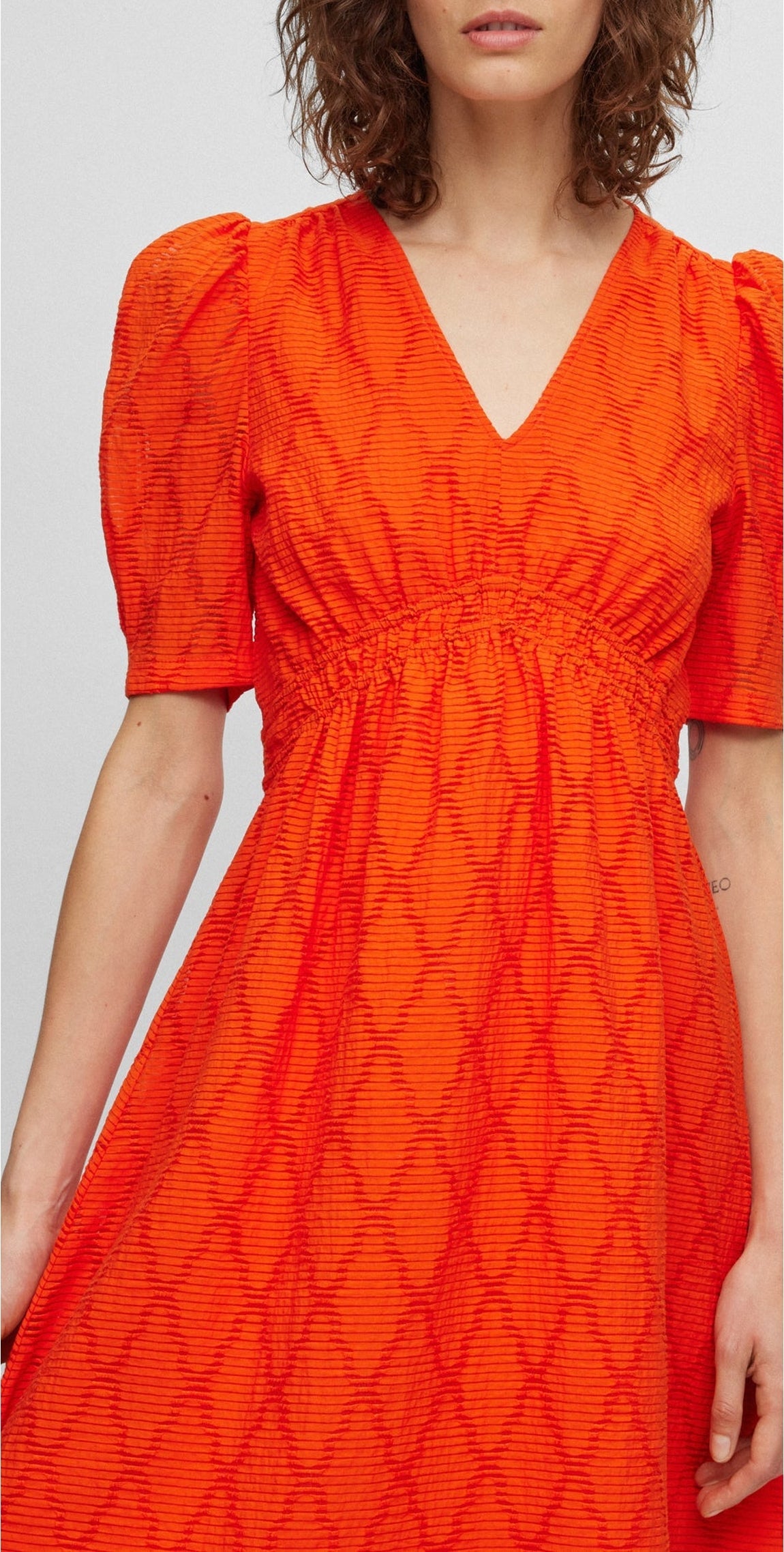 BRIGHT ORANGE // DAY DRESSES C_DIZZIANO