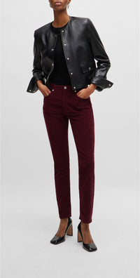 Jean Jackie - Dark Red