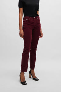 DARK RED // JEANS JACKIE MR 1.0