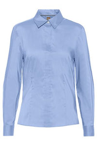 LIGHT & PASTEL BLUE // TAILORED BLOUSES BASHINAH