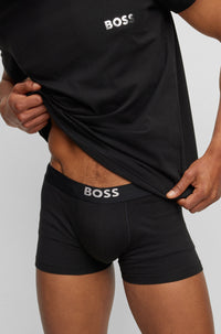 Ensemble t-shirt et boxer RN - Black