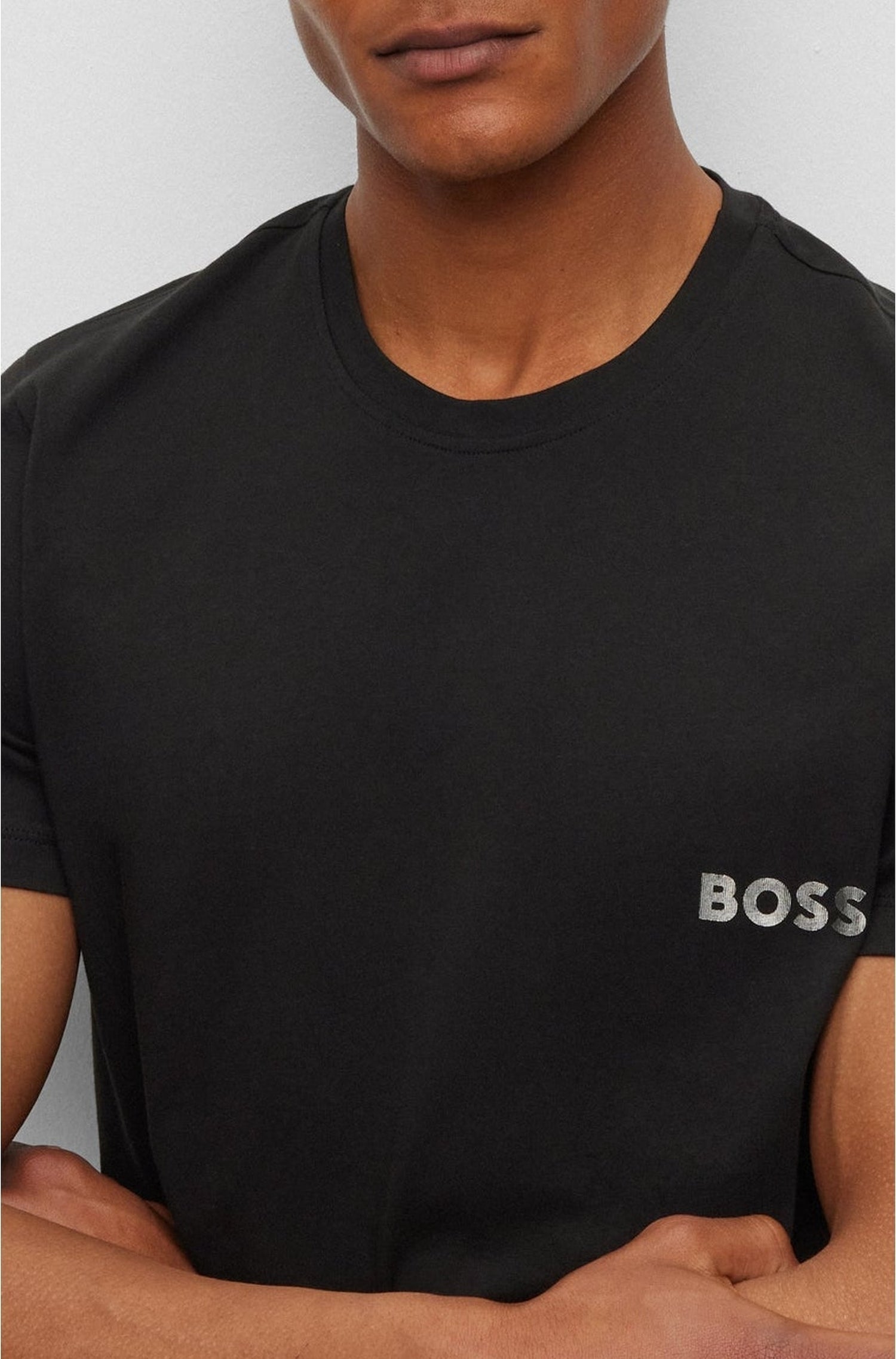 T-shirt & boxer shorts set - Black