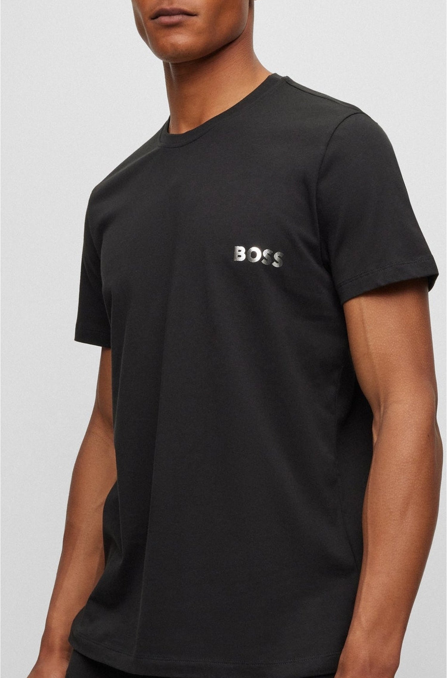 T-shirt & boxer shorts set - Black