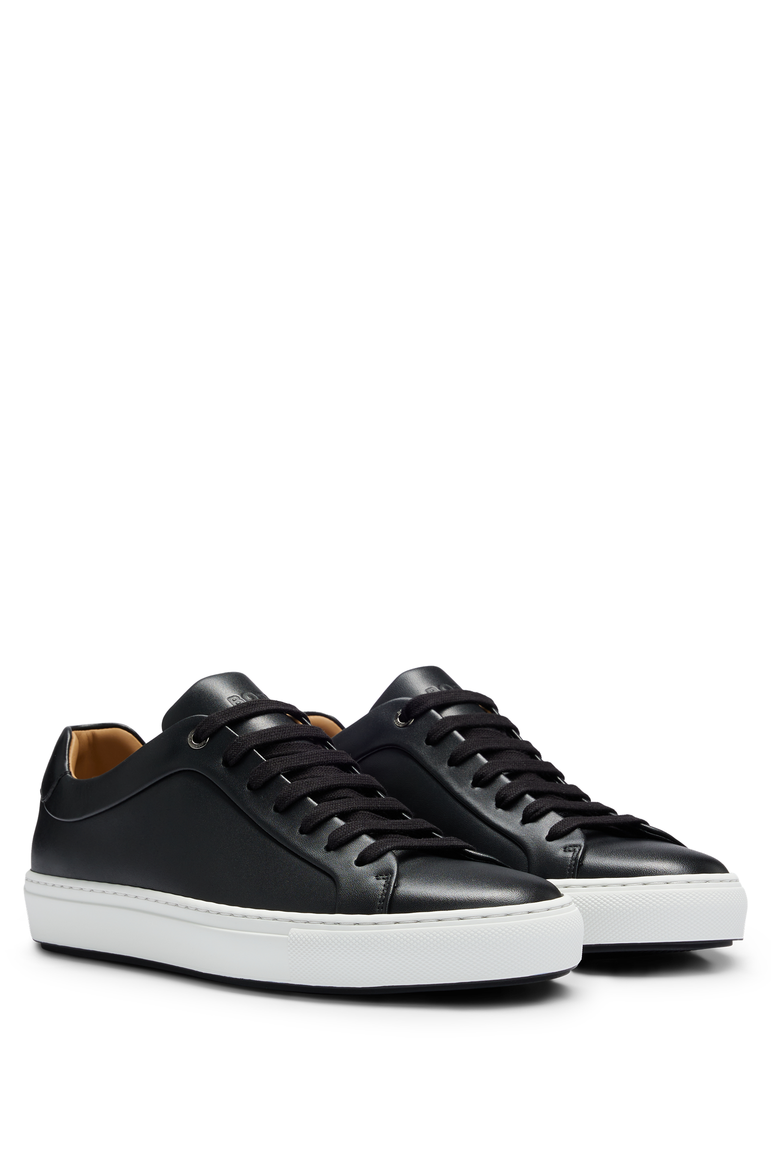 Mirage leather trainers - Black