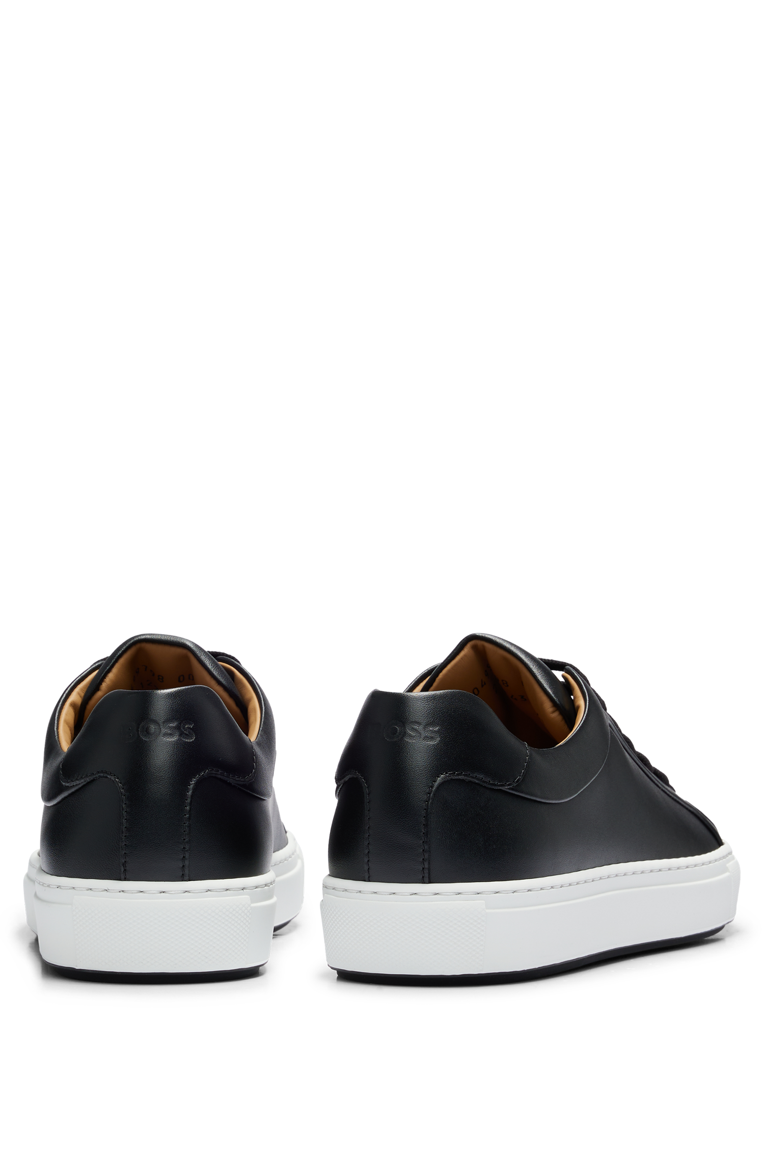 Mirage leather trainers - Black
