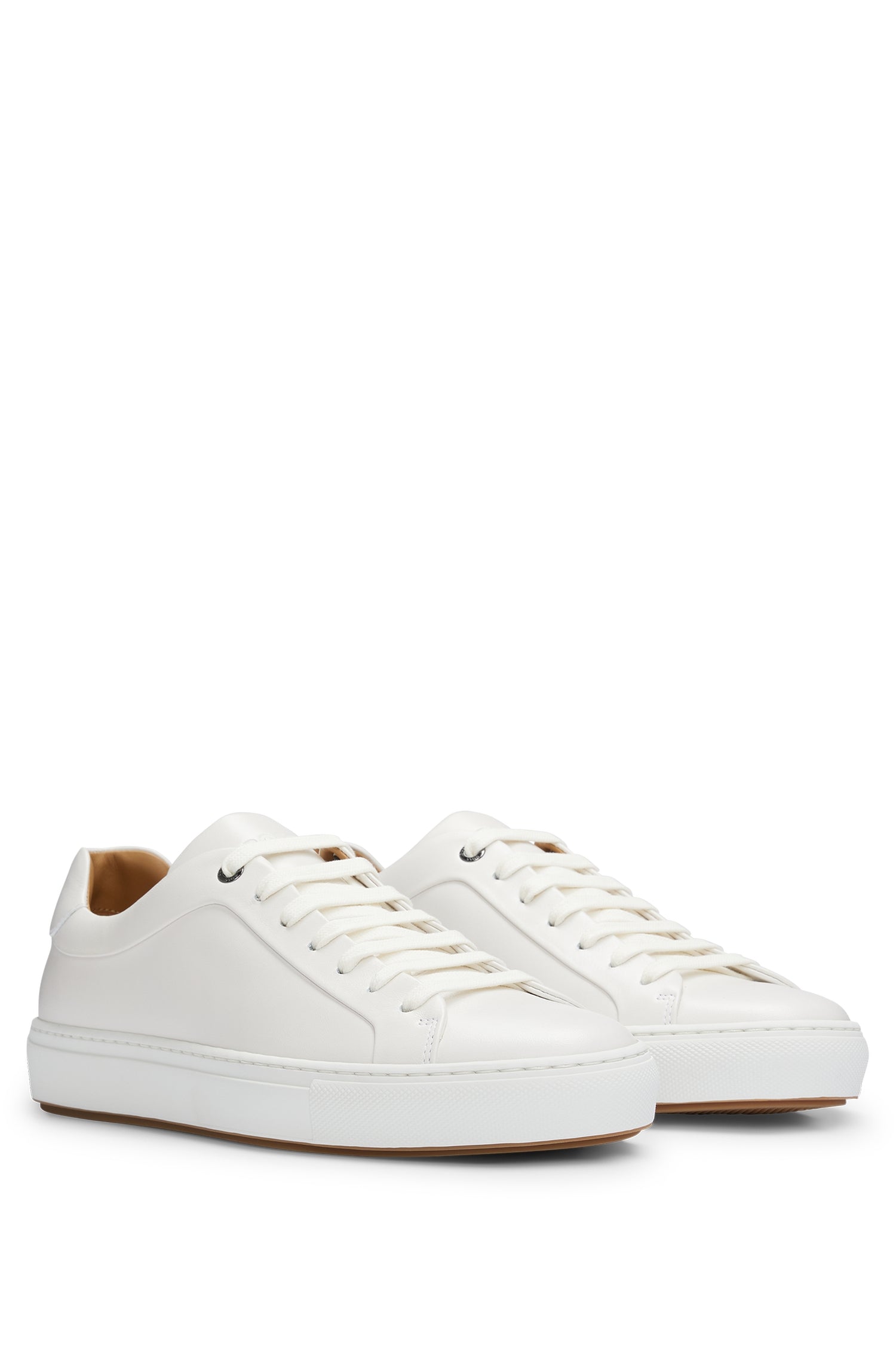 Mirage leather trainers - Open White