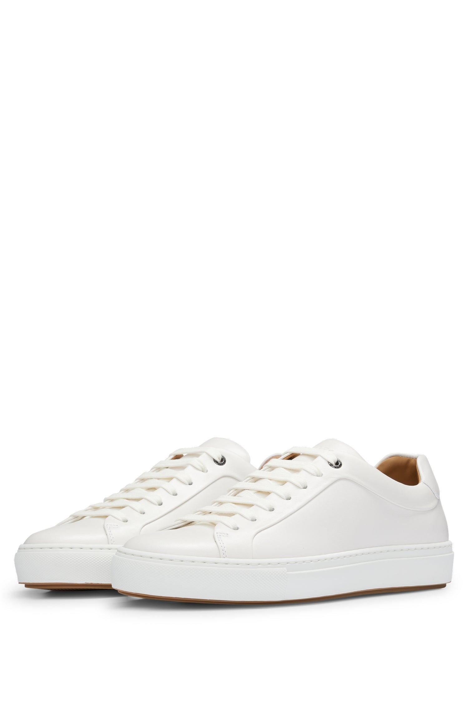 Mirage leather trainers - Open White
