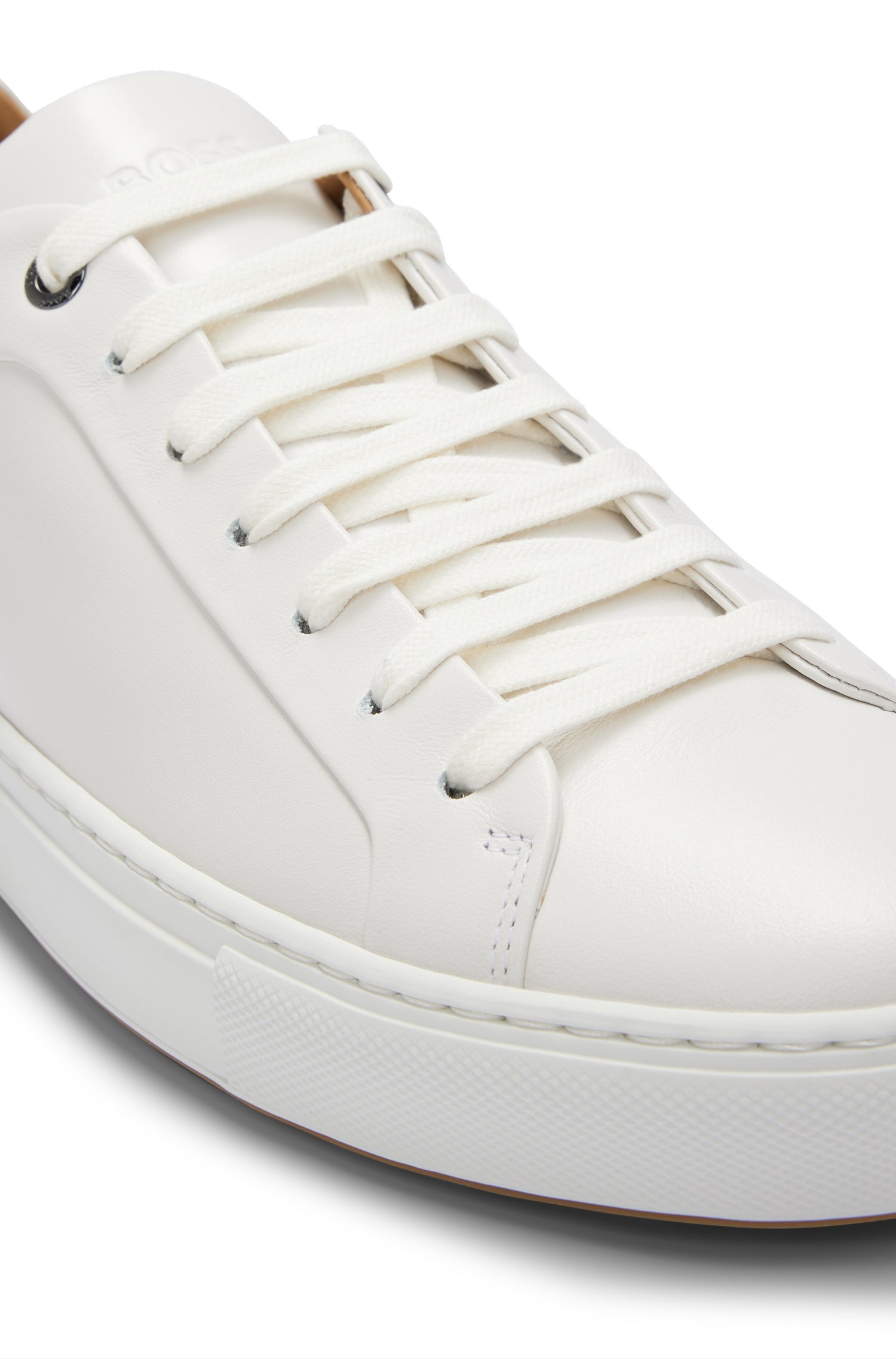 Mirage leather trainers - Open White