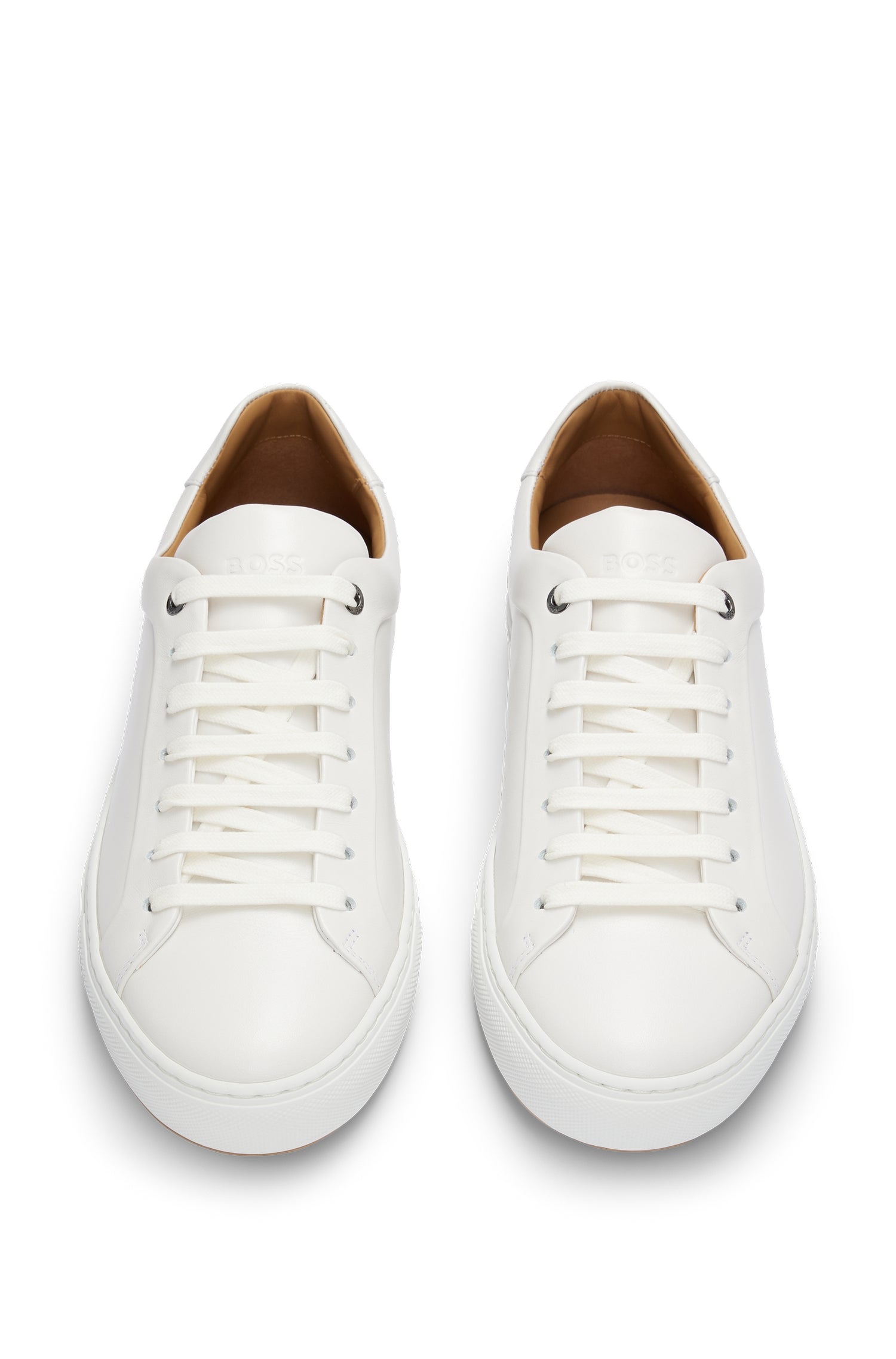 Mirage leather trainers - Open White