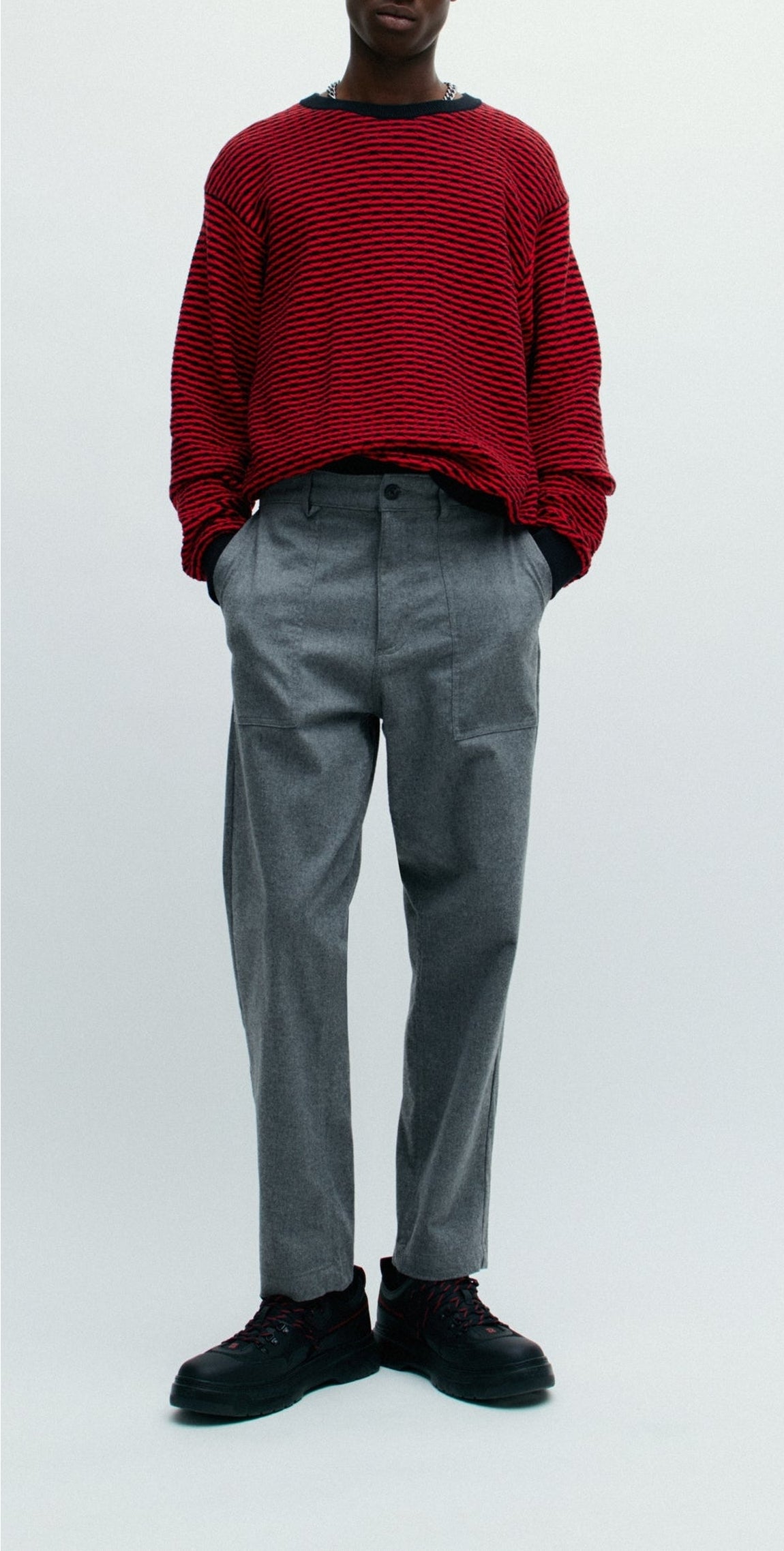 Gusto trousers - Dark Grey