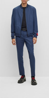 Ulan wool jacket - Dark Blue