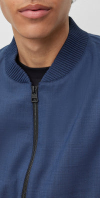 Ulan wool jacket - Dark Blue