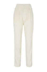 OPEN WHITE // CASUAL TROUSERS C_TECLA1-D