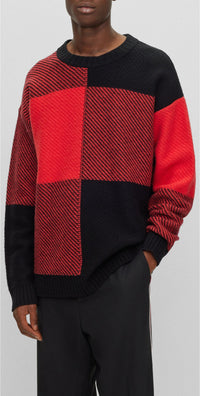 Sheckar wool jumper - Black