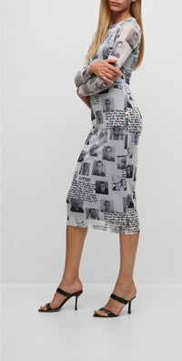 BLACK // JERSEY DRESSES EITH_HARING
