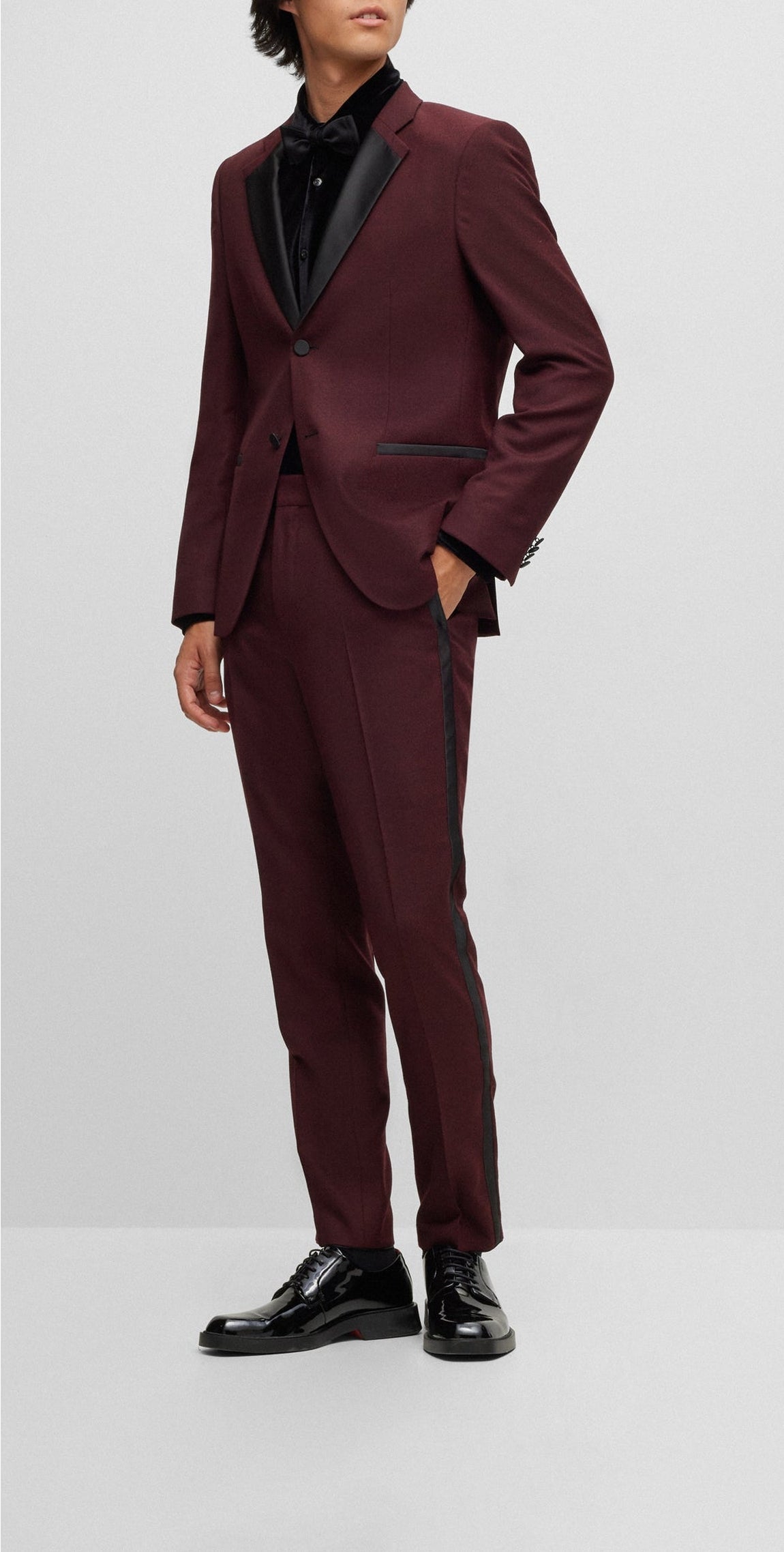 DARK RED // FORMAL TROUSERS GETLIN234E1