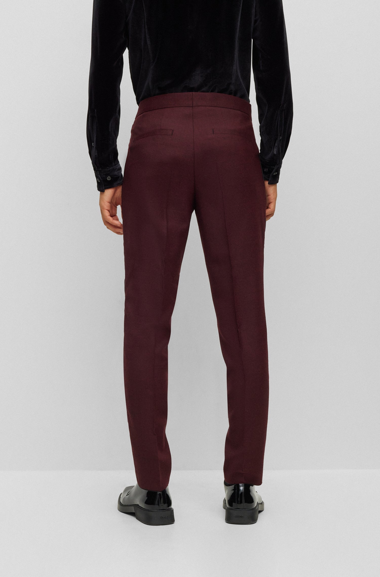 DARK RED // FORMAL TROUSERS GETLIN234E1