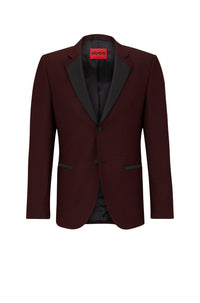 DARK RED // BLAZERS HENRY234E1