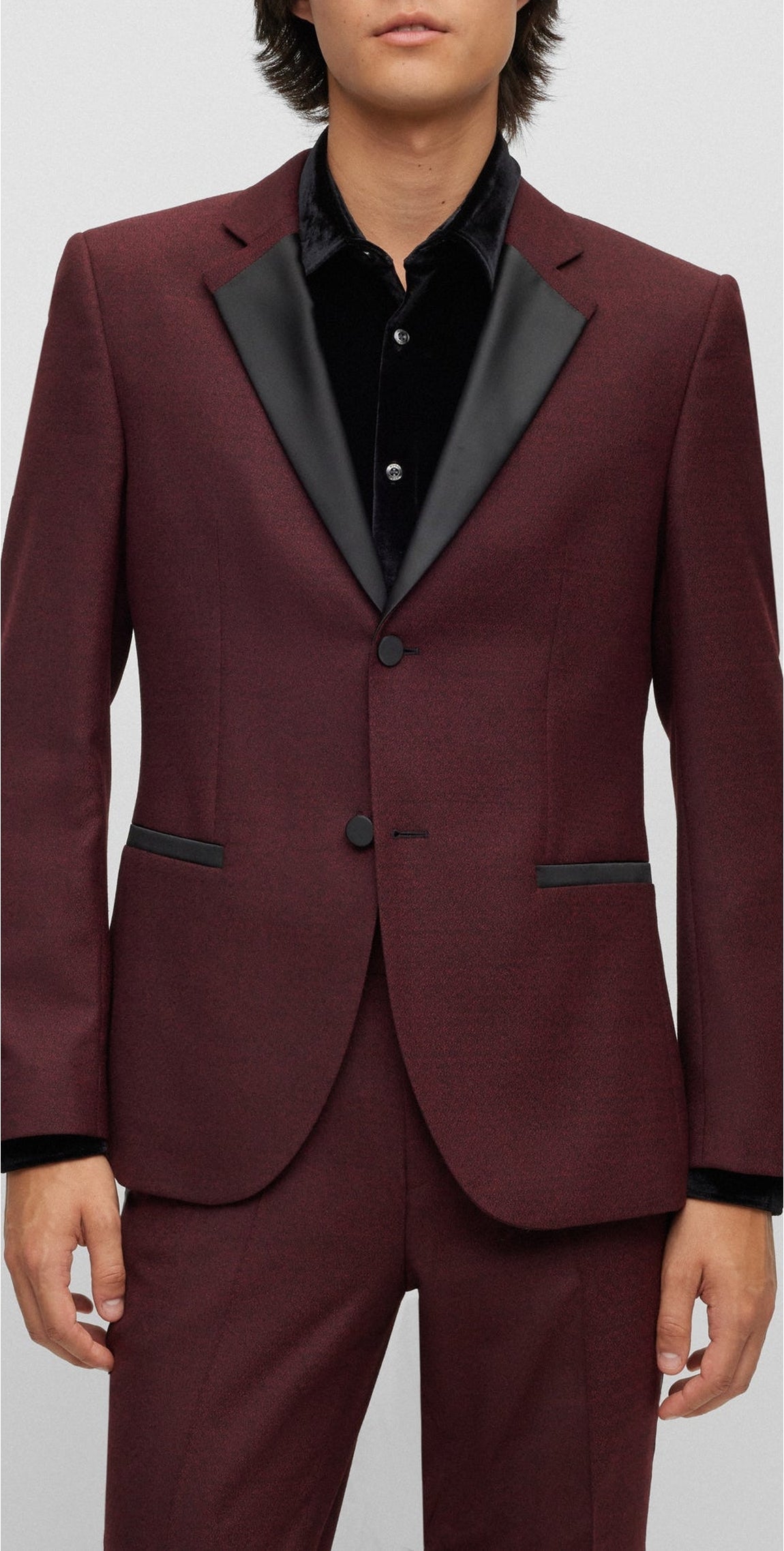 DARK RED // BLAZERS HENRY234E1