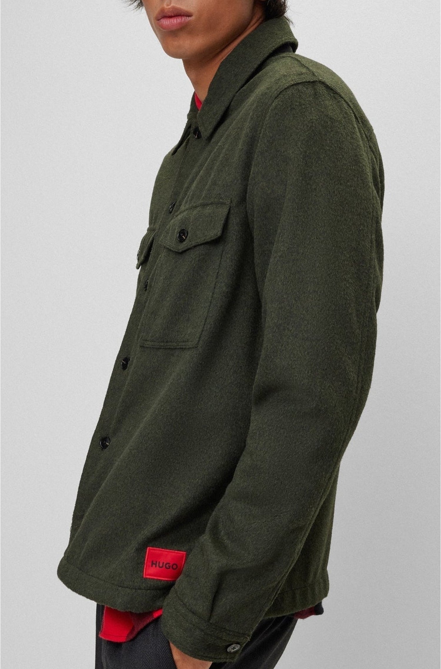 Chemise Enalu avec poches - Dark Grey