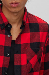 Chemise Ermann avec poche - Open Pink