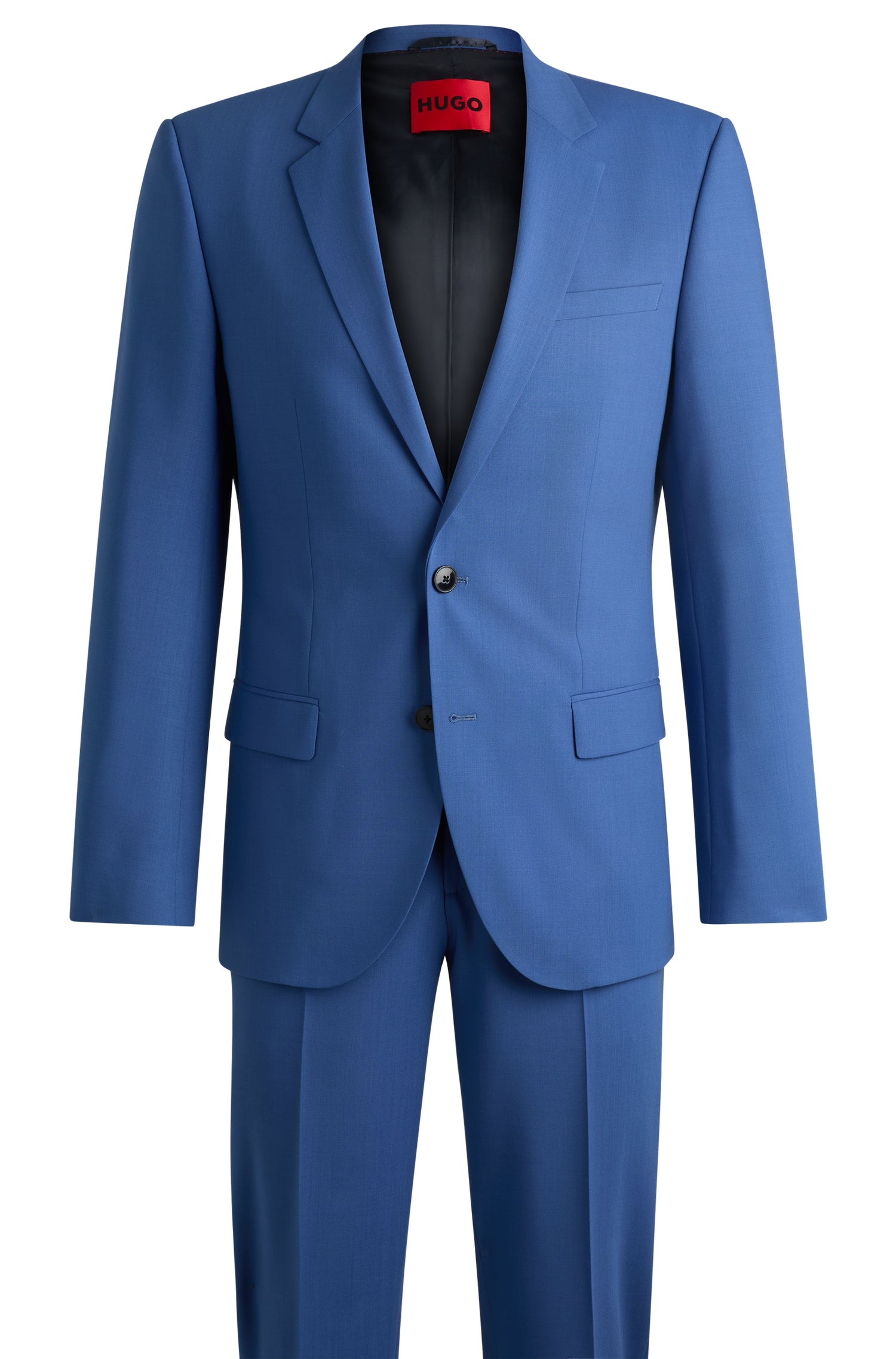 Costume deux pièces Henry & Getlin en laine mélangée - Medium Blue