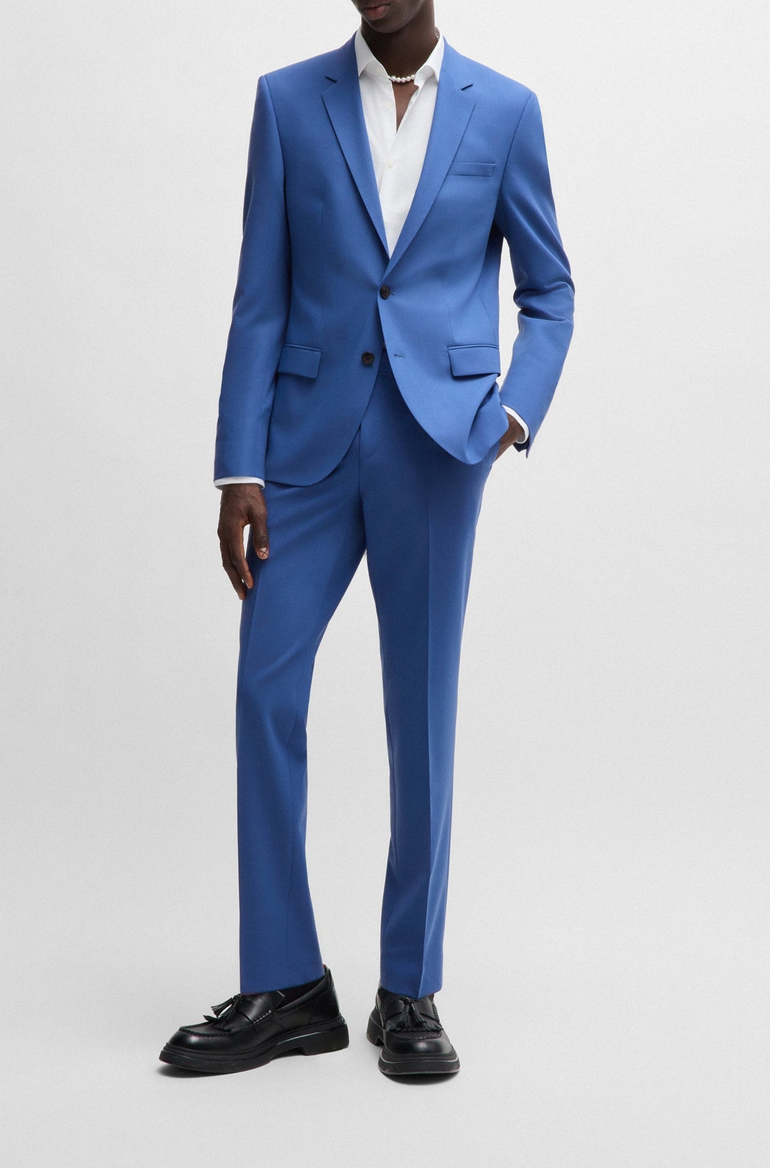 MEDIUM BLUE // BUSINESS SUITS HENRY/GETLIN232X