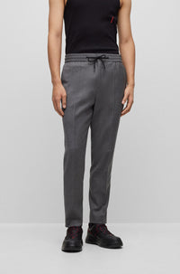 Howard wool trousers - Open Grey