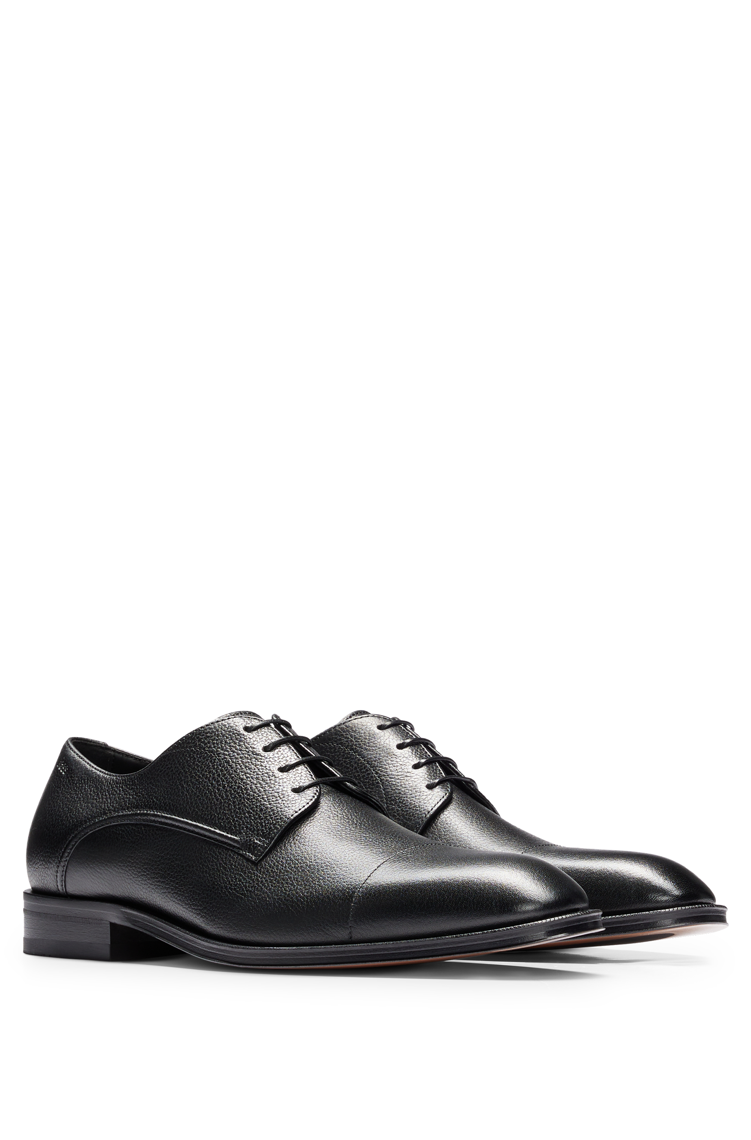 Derrek leather Derbies - Black