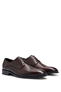 Derrek leather derbies - Dark Brown