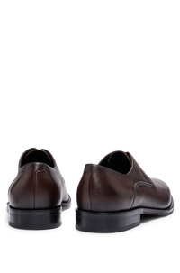Derrek leather derbies - Dark Brown